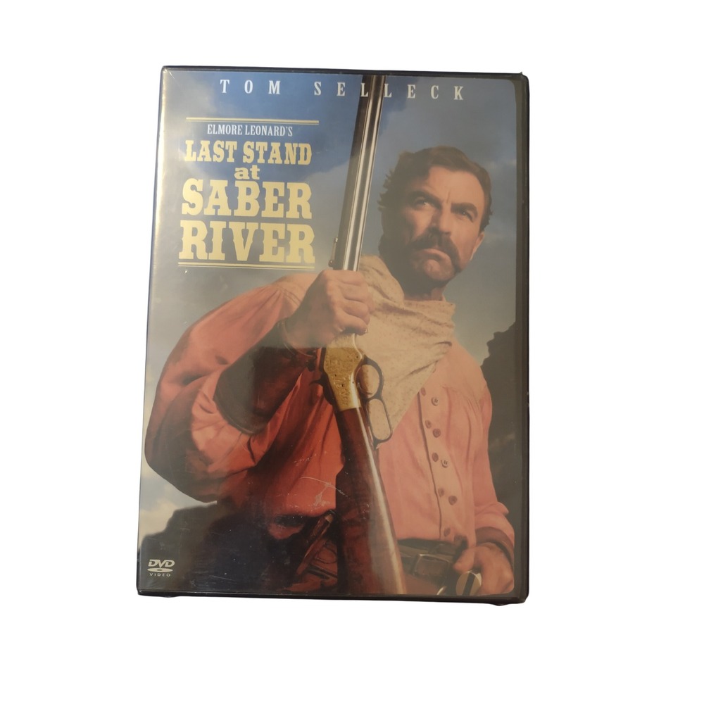Last Stand at Saber River DVD Tom Selleck Elmore Leonard‎ Western Movie NEW